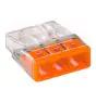 Wago 2273-203 Push Wire Connector | 3 Wire Connection
